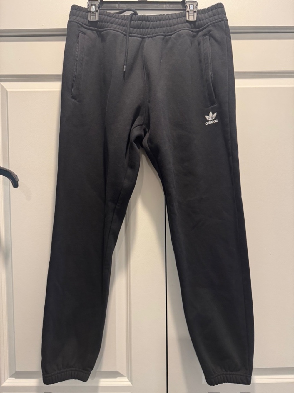 adidas Black Trefoil Jogger Sweatpants